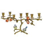 Бронзовый подсвечник на 7 свечей Eden Garden варинант исполнения - 1 | Loft Concept в Орле