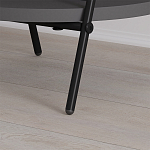 Стол приставной с 2-мя круглыми столешницами цвета антрацит ESSEL SIDE TABLE ANTHRACITE варинант исполнения - 2 | Loft Concept в Орле