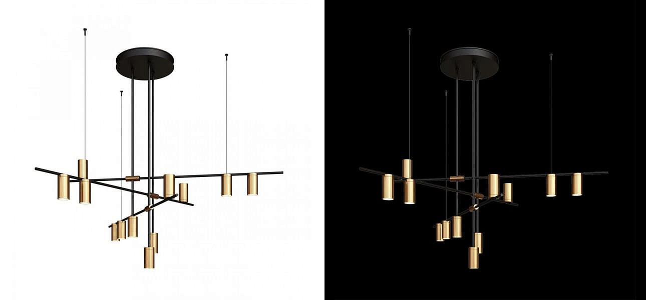 Подвесной светильник TRIBES CHANDELIER 12 плафонов Подвесной светильник TRIBES CHANDELIER 12 плафонов - Loft-Concept в Орле