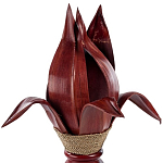 Настольная лампа красная INDONESIAN LAMPS варинант исполнения - 2 | Loft Concept в Орле