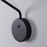 Бра с длинным чёрным металлическим каркасом Bendik Lighting варинант исполнения - 6 | Loft Concept в Орле