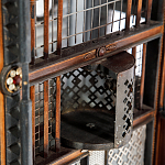 Декоративная антикварная клетка Wise Raven варинант исполнения - 4 | Loft Concept в Орле