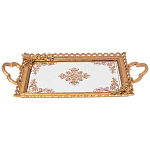 Поднос декоративный бронзовый Mirror Surface Bronze варинант исполнения - 1 | Loft Concept в Орле