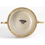 Фарфоровая чаша с бронзовыми элементами Eden Garden варинант исполнения - 4 | Loft Concept в Орле