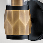 Бра для ванных комнат с прозрачным стеклянным плафоном в форме цилиндра Hinkley варинант исполнения - 15 | Loft Concept в Орле