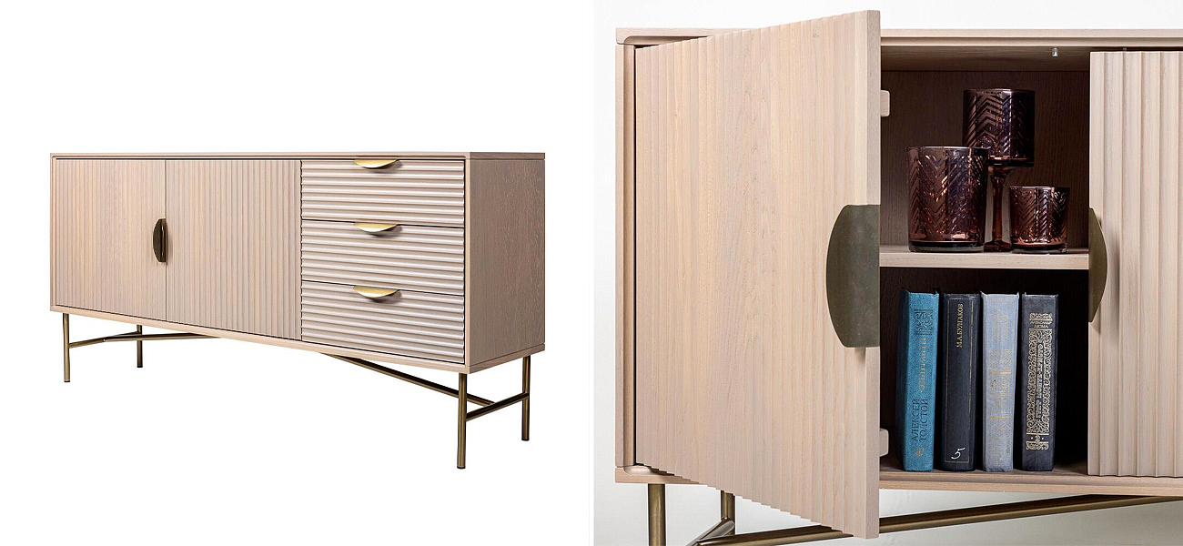 Комод Antique Order Бежевый Шпон Дуба Комод Antique Order Бежевый Шпон Дуба - Loft-Concept в Орле