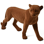 Декоративная статуэтка коричневый флок Сheetah Statuette варинант исполнения - 1 | Loft Concept в Орле