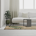 Комплект из 2-х приставных столов серого цвета из дерева ZIGOSH RETRO GREY варинант исполнения - 3 | Loft Concept в Орле