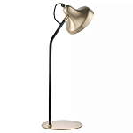 Настольная лампа с плафоном в форме купола в сочетании черного и золотистого цвета Minimalist Execution варинант исполнения - 3 | Loft Concept в Орле