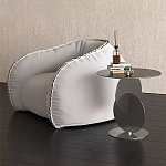 Дизайнерский журнальный стол с основанием из круглых элементов Lirod варинант исполнения - 2 | Loft Concept в Орле