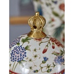 Шкатулка в форме яйца на величественных львах из фарфора с бронзовыми элементами Eden Garden варинант исполнения - 5 | Loft Concept в Орле