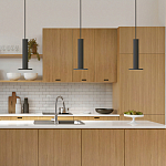 Подвесной светильник светодиодный черный Light Durability варинант исполнения - 1 | Loft Concept в Орле