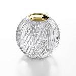 Настольная лампа с прозрачным шарообразным плафоном на цилиндрической подставке Crystal Globule варинант исполнения - 2 | Loft Concept в Орле