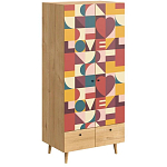 Шкаф с принтом The rebus of love варинант исполнения - 1 | Loft Concept в Орле