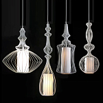 Подвесной светильник Wire Dream Pendant 2 Белый варинант исполнения - 1 | Loft Concept в Орле