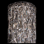 Бра с каскадом из прозрачного хрусталя и корпусом из металла цвета хром Constant Sparks варинант исполнения - 1 | Loft Concept в Орле