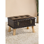 Пуф Leather Chest варинант исполнения - 5 | Loft Concept в Орле