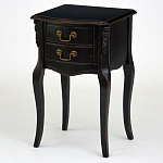 Тумба прикроватная из массива березы с 2-мя ящиками в стиле прованс Vintage варинант исполнения - 2 | Loft Concept в Орле