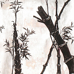 Обои ручная роспись Bamboo Quicksilver on Tarnished Silver gilded paper варинант исполнения - 2 | Loft Concept в Орле