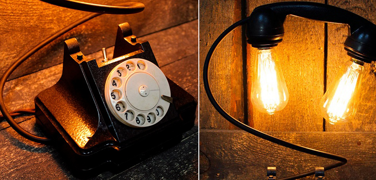 Настольная лампа Soviet Telephone II Настольная лампа Soviet Telephone II - Loft-Concept в Орле