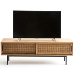 ТВ-тумба с плетеным декором Tate Wicker TV Stand варинант исполнения - 2 | Loft Concept в Орле