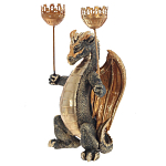 Подсвечник Дракон Dragon with Two Candlesticks варинант исполнения - 3 | Loft Concept в Орле
