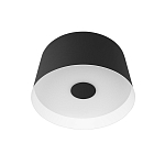 Потолочный светильник с цилиндрическим черным металлическим абажуром 20 Urban Dome варинант исполнения - 1 | Loft Concept в Орле