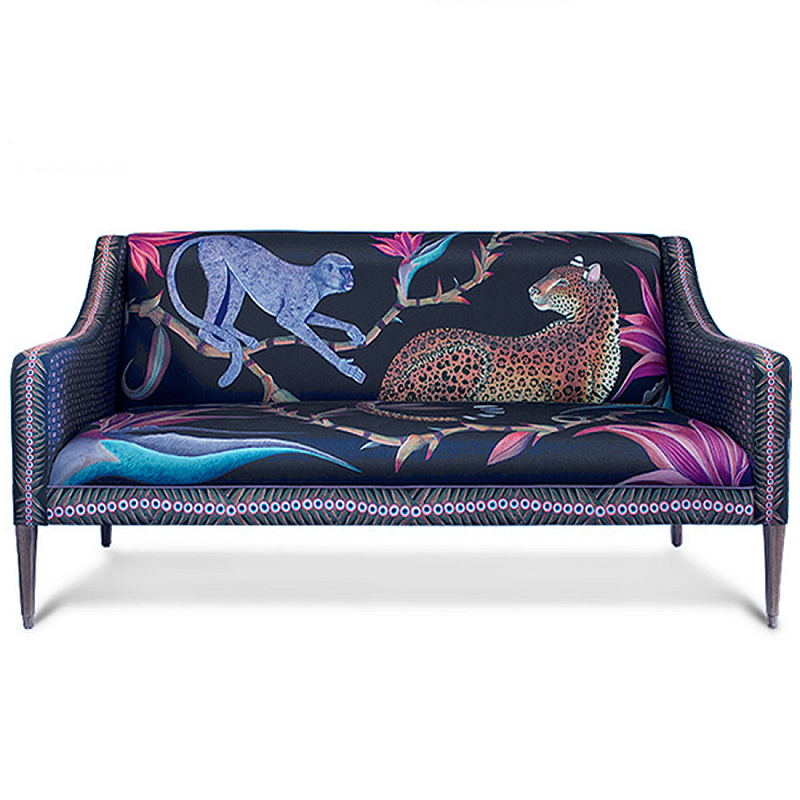 Диван ZAMBEZI Sofa Лиловый цвет Мульти Диван ZAMBEZI Sofa Лиловый цвет Мульти в Орле | Loft Concept