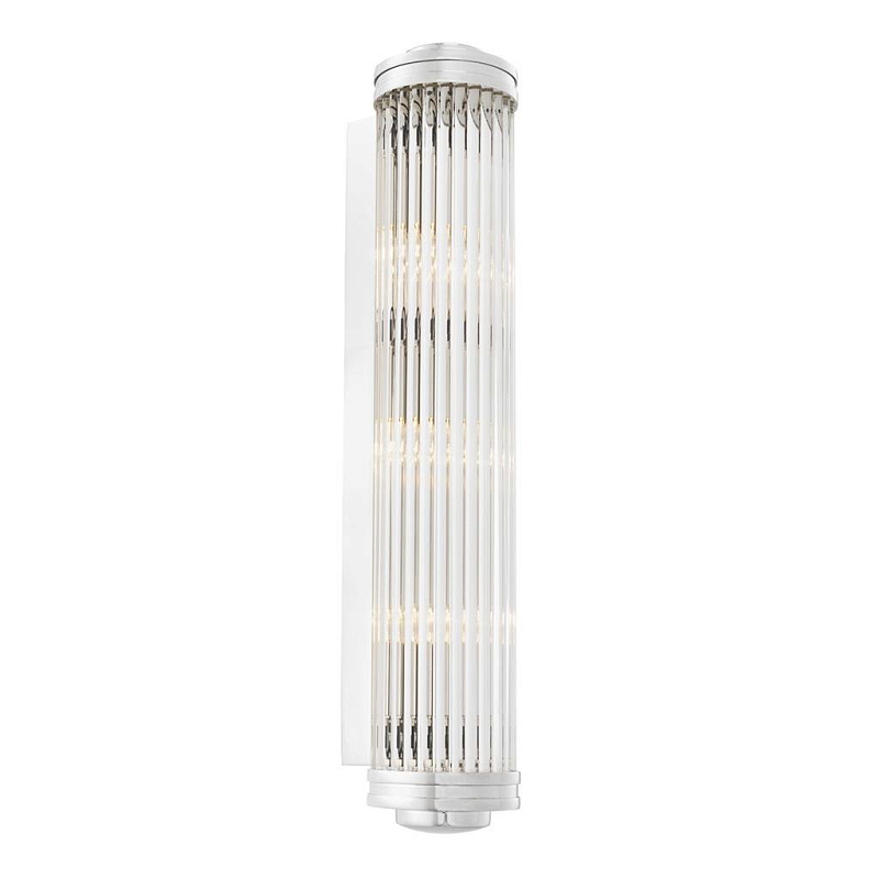 Бра Wall Lamp Gascogne XL Nickel Никель Прозрачное Стекло в Орле | Loft Concept 