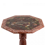 Кофейный стол из натуральных камней Лемезит и Яшма Natural Stone Tables варинант исполнения - 22 | Loft Concept в Орле