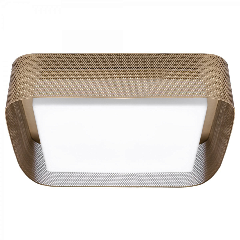 PRECISION Large Flush Mount Brass Латунь Прозрачный белый в Орле | Loft Concept 
