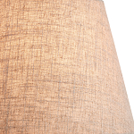 Люстра с белым каркасом и тканевыми абажурами Natural Stems варинант исполнения - 3 | Loft Concept в Орле