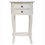 Белая тумба на фигурных ножках Shelby варинант исполнения - 1 | Loft Concept в Орле