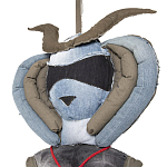 Кукла из джинсовой одежды и армейских палаток Rusalka Jeans&Tents варинант исполнения - 4 | Loft Concept в Орле