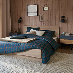 Черное матовое бра с декором под кожу Chestery варинант исполнения - 4 | Loft Concept в Орле