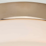 Потолочный светильник для ванных комнат с цилиндрическим плафоном из опалового стекла Elstead Lighting варинант исполнения - 10 | Loft Concept в Орле