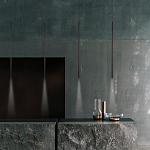 Подвсеной светильник светодиодный металлический цилиндрической формы Высота 80см Trumpet tube варинант исполнения - 10 | Loft Concept в Орле