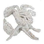 Статуэтка краб с детализированной текстурой в белом цвете Marine Accessories варинант исполнения - 2 | Loft Concept в Орле