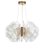 Люстра с декором в виде крупных рельефных лепестков 80 см Ethereal Bloom варинант исполнения - 2 | Loft Concept в Орле