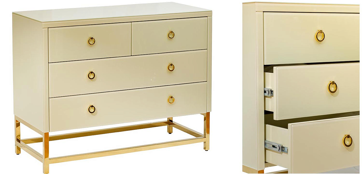 Комод в стиле модерн Marinella Beige Commode Бежевый Комод в стиле модерн Marinella Beige Commode Бежевый - Loft-Concept в Орле