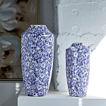 Ваза с синим цветочным узором Blue & White Ornament  варинант исполнения - 2 | Loft Concept в Орле
