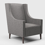 Мебельная ткань Шенилл серый цвет 142 см T4-46 варинант исполнения - 4 | Loft Concept в Орле