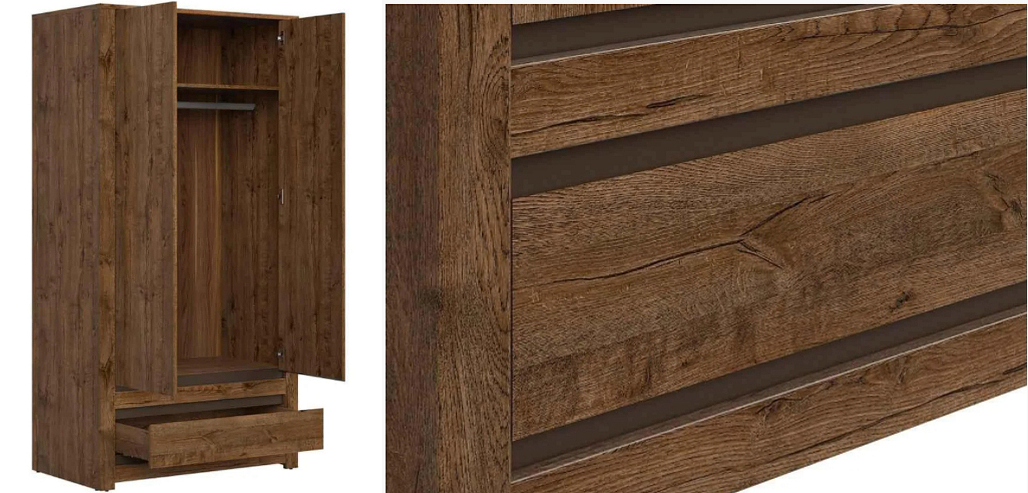 Шкаф Helga Wardrobe две двери Шкаф Helga Wardrobe две двери - Loft-Concept в Орле