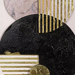 Панно декоративное с объемным эффектом Asymmetry варинант исполнения - 4 | Loft Concept в Орле