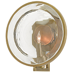 Бра круглое с прозрачным рельефным плафоном Crystal Prism варинант исполнения - 2 | Loft Concept в Орле