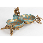 Блюдо двойное из фарфора Crogy варинант исполнения - 3 | Loft Concept в Орле