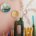 Статуэтка керамическая зеленого цвета Majero варинант исполнения - 4 | Loft Concept в Орле