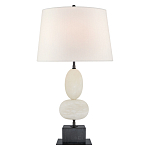 Настольная лампа на фигурном мраморном основании Conundrum варинант исполнения - 1 | Loft Concept в Орле