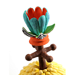 Статуэтка тропический фрукт Pandora Tropical Fruit Yellow Emerald Flower варинант исполнения - 3 | Loft Concept в Орле