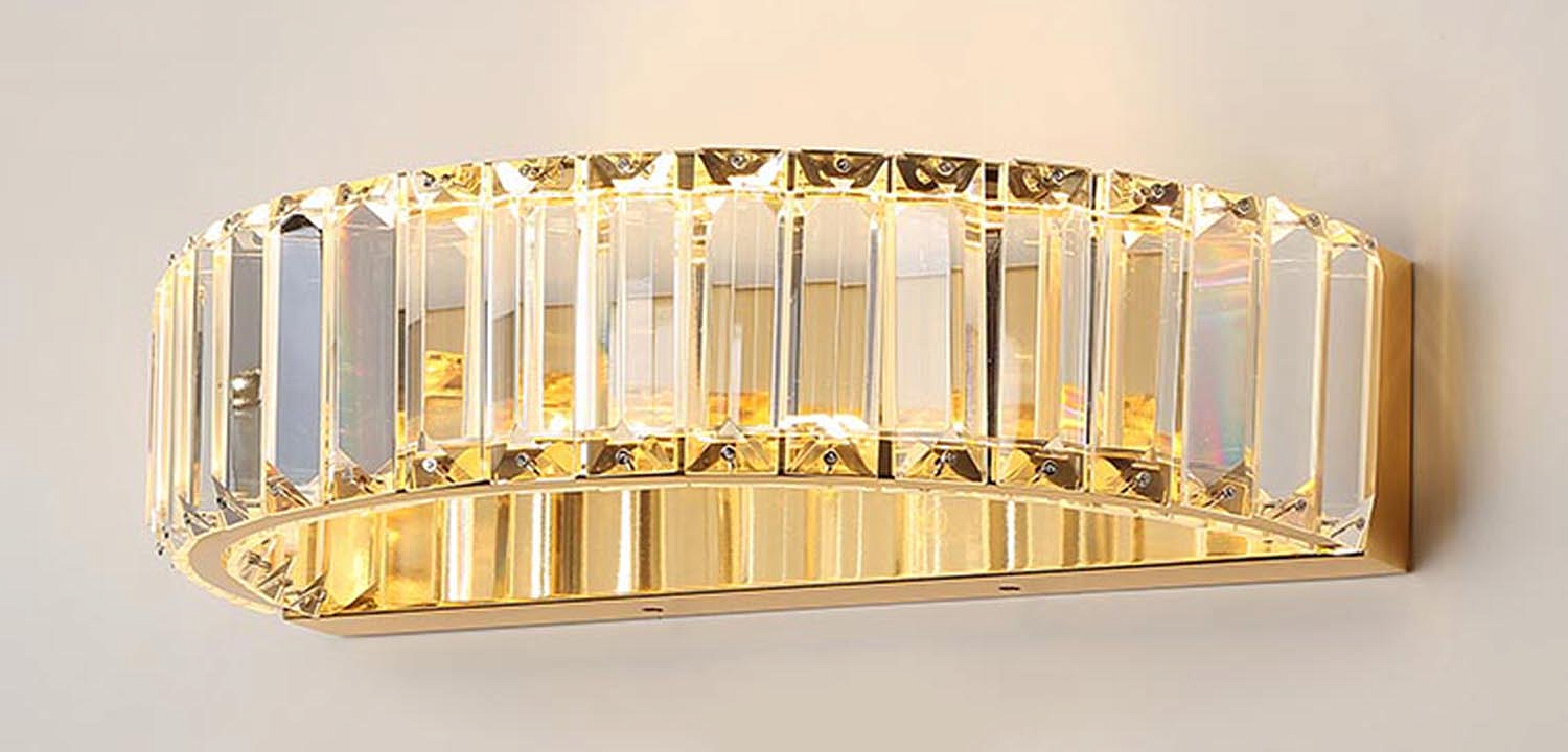 Бра Crystal Shine Linda Gold Wall Lamp A Бра Crystal Shine Linda Gold Wall Lamp A - Loft-Concept в Орле